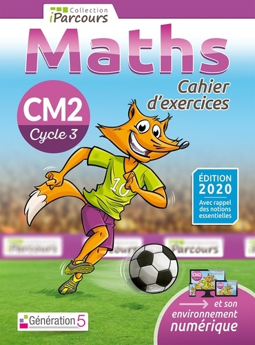 Maths CM2 iParcours. Cahier d'exercices  Edition 2020