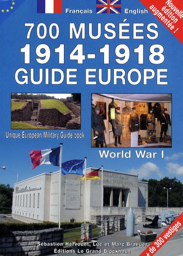 Sébastien Hervouet - Guide Europe 700 musées 1914-1918.