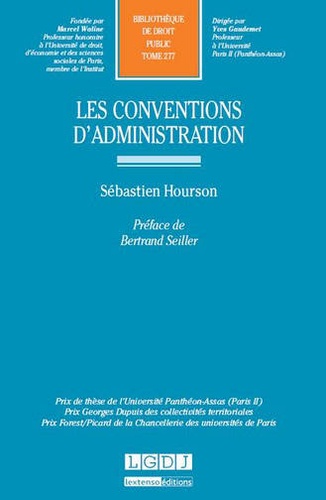 Sébastien Hourson - Les conventions d'administration.