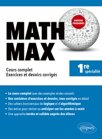 Sébastien Krief-Détraz - Maths 1re spécialité - Cours complet - Exercices et devoirs corrigés.