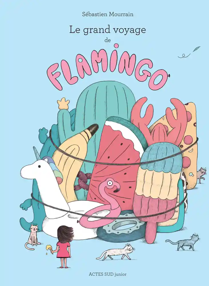 Couverture de Le grand voyage de Flamingo