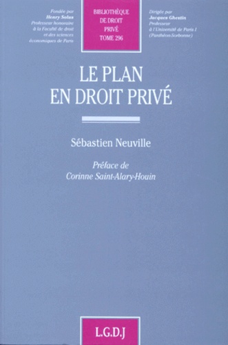 Sébastien Neuville - Le plan en droit privé.