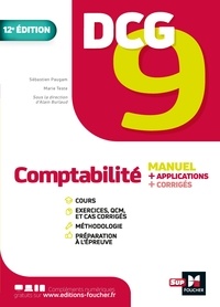 Sébastien Paugam et Marie Teste - DCG 9 - Comptabilité - Manuel et applications 12e édition 2022-2023.