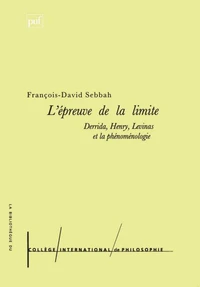 L'épreuve de la limite.