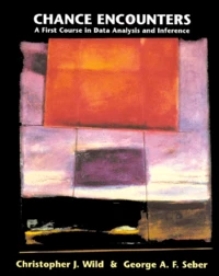 Chance Encounters. A First Course In Data Analysis And Inference