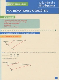 Mathématiques - Géométrie