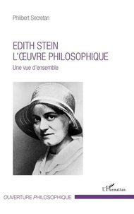 Edith Stein, l'oeuvre philosophique