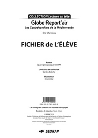  SEDRAP - Globe Report'air. Les Contrebandiers de la Méditerranée.