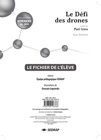 Téléchargement de livres électroniques Epub Le defi des drones suivi de pari tenu ! - le fichier par SEDRAP