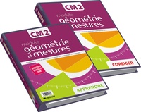 SEDRAP - Modulo Géométrie et mesures CM2 - 2 volumes : Apprendre ; Corriger.