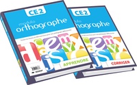  SEDRAP - Modulo orthographe CE2 - Pack de 2 classeurs : Apprendre ; Corriger.