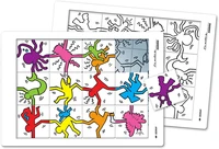 Puzzle à la manière de Keith Haring