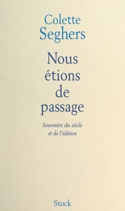 Nous étions de passage