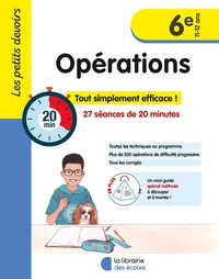 Opérations 6e