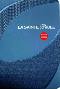 La Sainte Bible Segond 1910 - Brun, similicuir, souple, tranches or, onglets, Paroles de Jésus en rouge