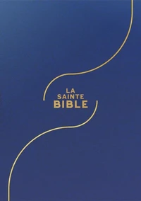 La Sainte Bible Segond 1910 - Bleu, vinyle, souple, gros caractères