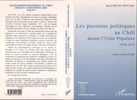 Les passions politiques au Chili durant l'Unité populaire, 1970-1973