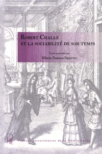 Robert Challe et la sociabilité de son temps