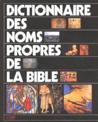 Dictionnaire Des Noms Propres De La Bible