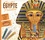 Egypte. Avec 2 cartes à gratter scintillantes, 3 cartes à pailleter, 5 cartes à colorier, 3 tubes de paillettes, 1 bracelet et 1 stylet double-embout