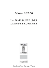 La naissance des langues romanes