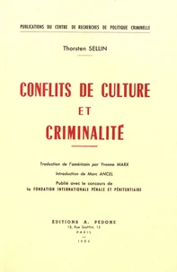 Conflits de culture et criminalité