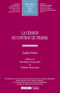 La cession du contrat de travail