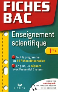 Enseignement scientique 1e L