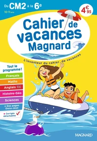 Cahier de vacances du CM2 vers la 6e