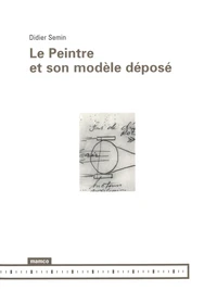 Le peintre et son modèle déposé