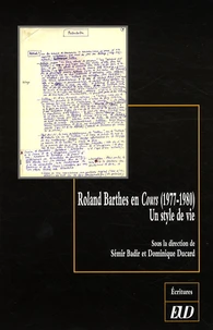 Roland Barthes en cours (1977-1980)