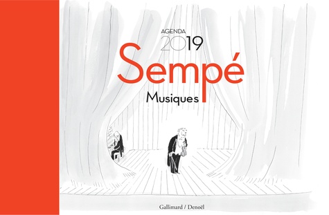 Agenda Sempé. Musiques  Edition 2019