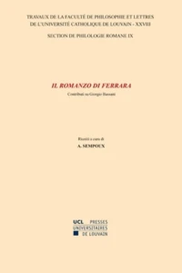 Il romanzo di Ferrara