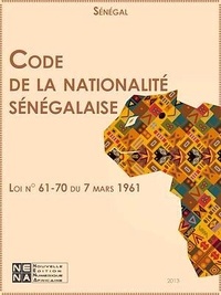  Sénégal - Code de la nationalité sénégalaise.