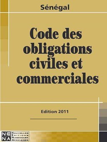  Sénégal - Sénégal - Code des obligations civiles et commerciales.