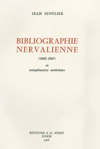 Bibliographie nervalienne 1960-1967