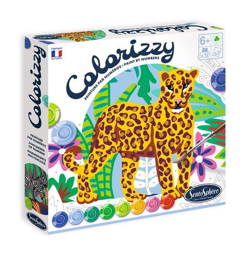 colorizzy - zebre & leopard
