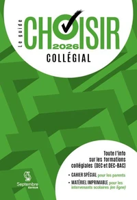 Guide Choisir - Collégial 2026