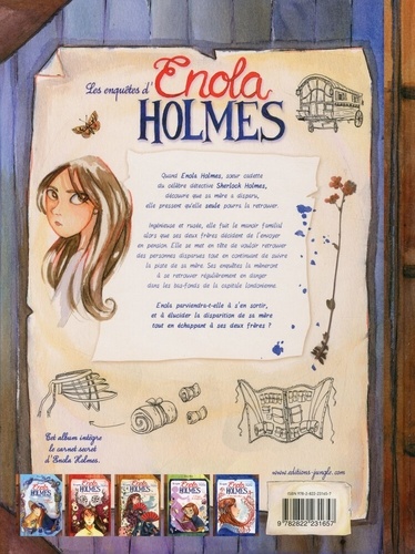 Les enquêtes d'Enola Holmes Tome 1 La double disparition -  -  Edition limitée