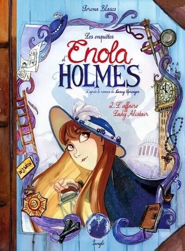 Les enquêtes d'Enola Holmes Tome 2 L'affaire Lady Alistair. Edition collector