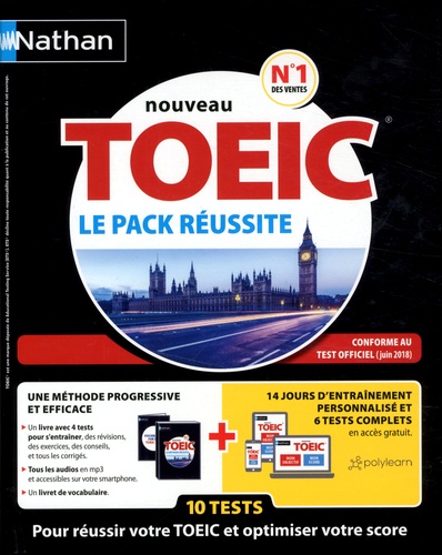 Nouveau TOEIC. Le pack réussite  Edition 2018