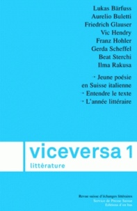 Christa Baumberger et Mathilde Vischer - Viceversa littérature N° 1/2007 : .
