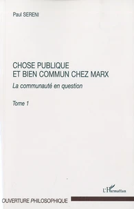 Chose publique et bien commun chez Marx