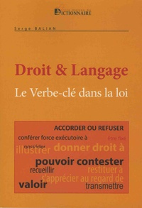 Droit & langage - Le verbes-clés dans la loi.pdf