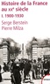 Serge Berstein - Histoire de la France au XXème siècle - Tome 1 : 1900-1930.