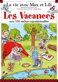 Les vacances avec 100 stickers repositionnables
