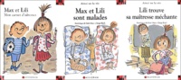 Serge Bloch et Dominique de Saint Mars - Max et Lili Coffret en 3 volumes : Max et Lili sont malades ; Lili trouve sa maîtresse méchante ; Mon carnet d'adresses.