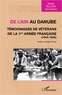 Serge Bouchet de Fareins - De l'Ain au Danube - Témoignages de vétérans de la 1ère armée française (1944-1945).
