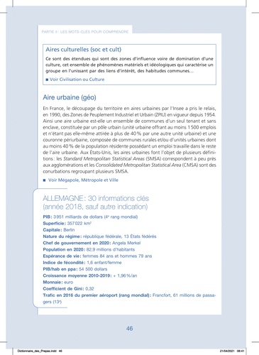 Dictionnaire des Prépas ECG. Tronc commun première et deuxième années
