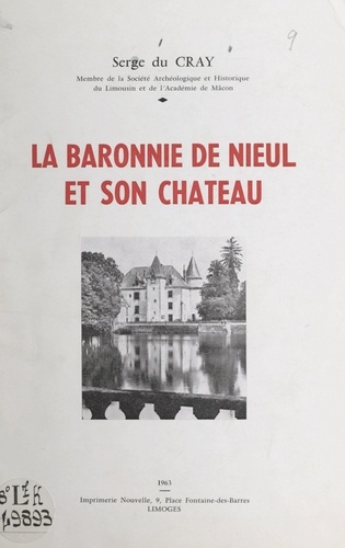 La baronnie de Nieul et son château